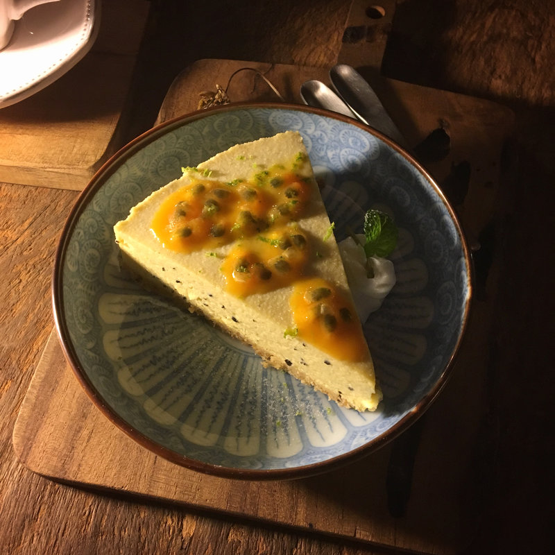 パッションフルーツチーズケーキ（百香果起士蛋糕）(Merci vielle)