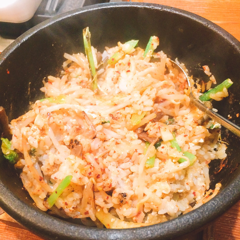 焼ビビンバ(つる屋 松阪牛専門焼肉店)