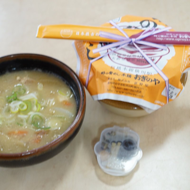 釜めし豚汁セット(おぎのや長野店)