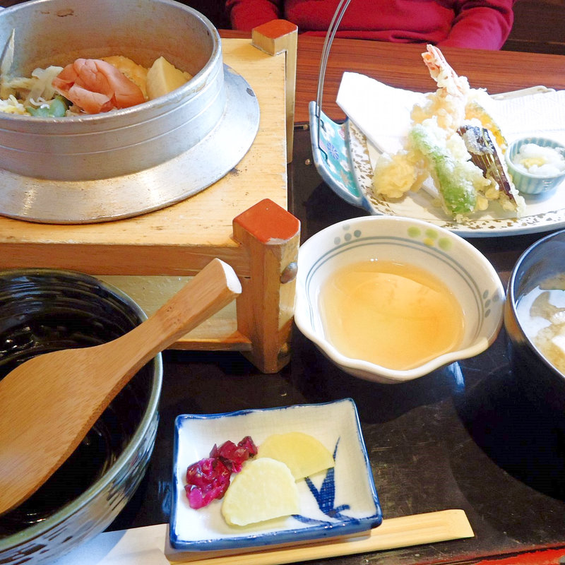 釜めし天ぷらセット(和幸 )