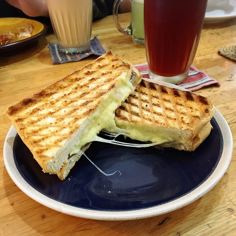 台湾の甘いお餅いりパニーニ（年糕押餅）(好初Deˇli)