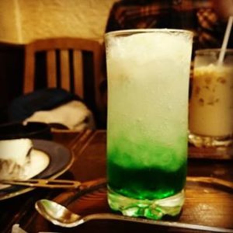 クリームソーダ(珈琲専門店 シャルマン)