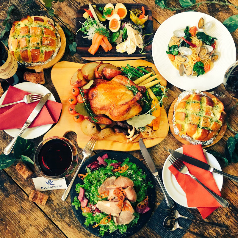 雛の丸焼き付き ワイルドコース(ブルーグロッソ （BLUE GROSSO）)