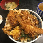 穴子天丼(天ぷら 小料理 久)