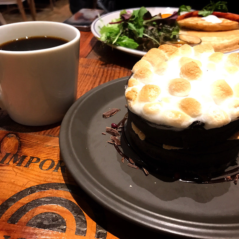 ブラックスモアパンケーキ(J.S. PANCAKE CAFE 中野セントラルパーク店)
