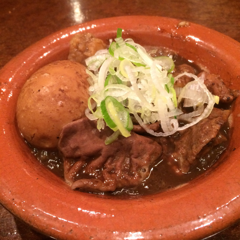 煮込み玉子入り(山利喜 新館)