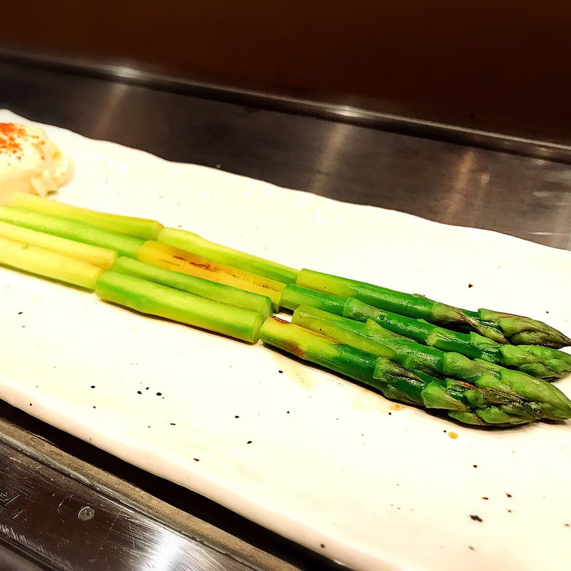 アスパラ焼き(NAGAOKA SAKUMO )