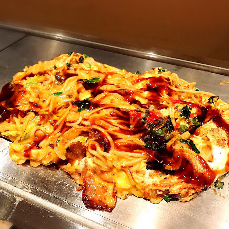 玉子とじ焼きそば(NAGAOKA SAKUMO )