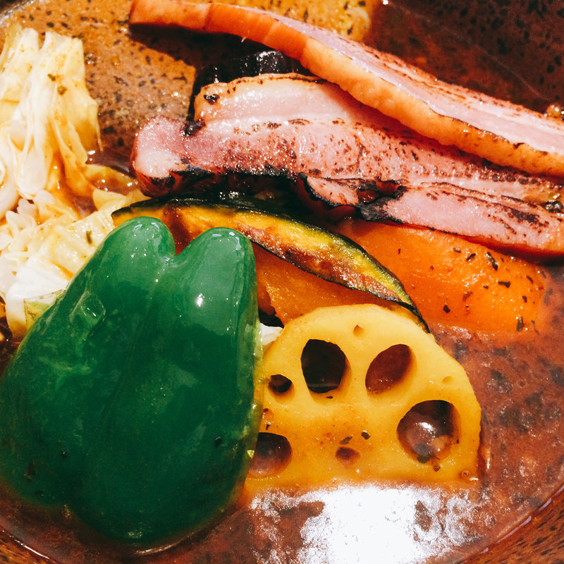 ベーコンとキャベツ(ピカンティ)