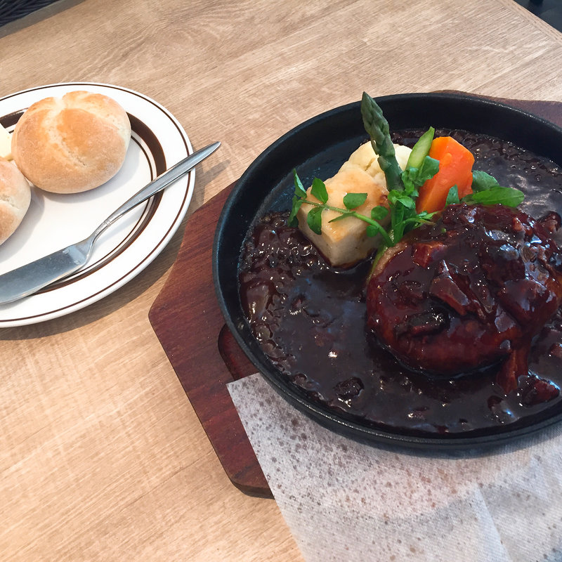 大宮特製ハンバーグステーキ(キッチン大宮)