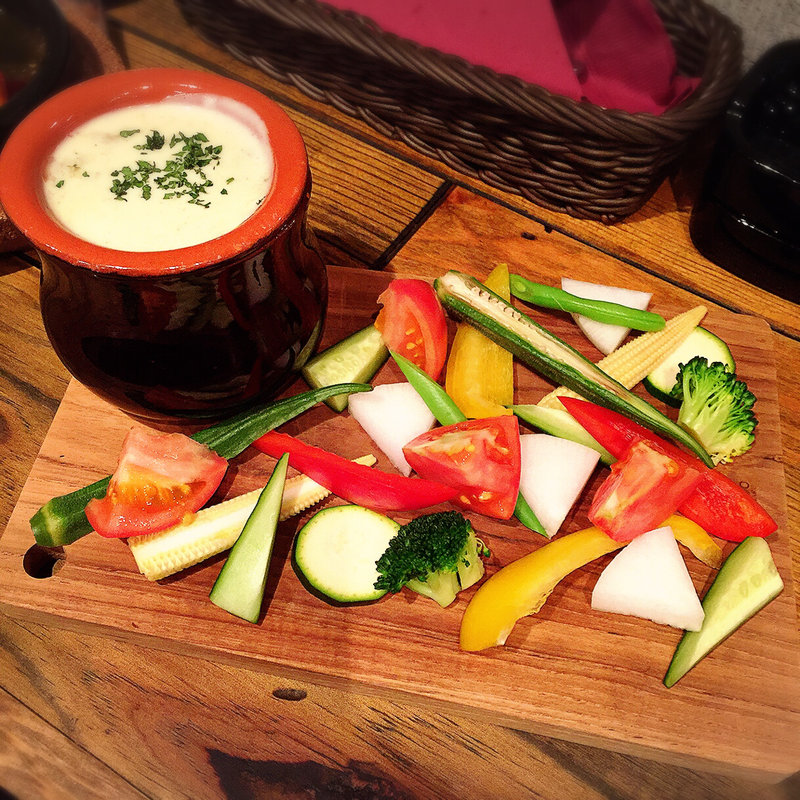 いろいろ野菜たちのゴルゴンゾーラソース(Bakurico （バクリコ）)