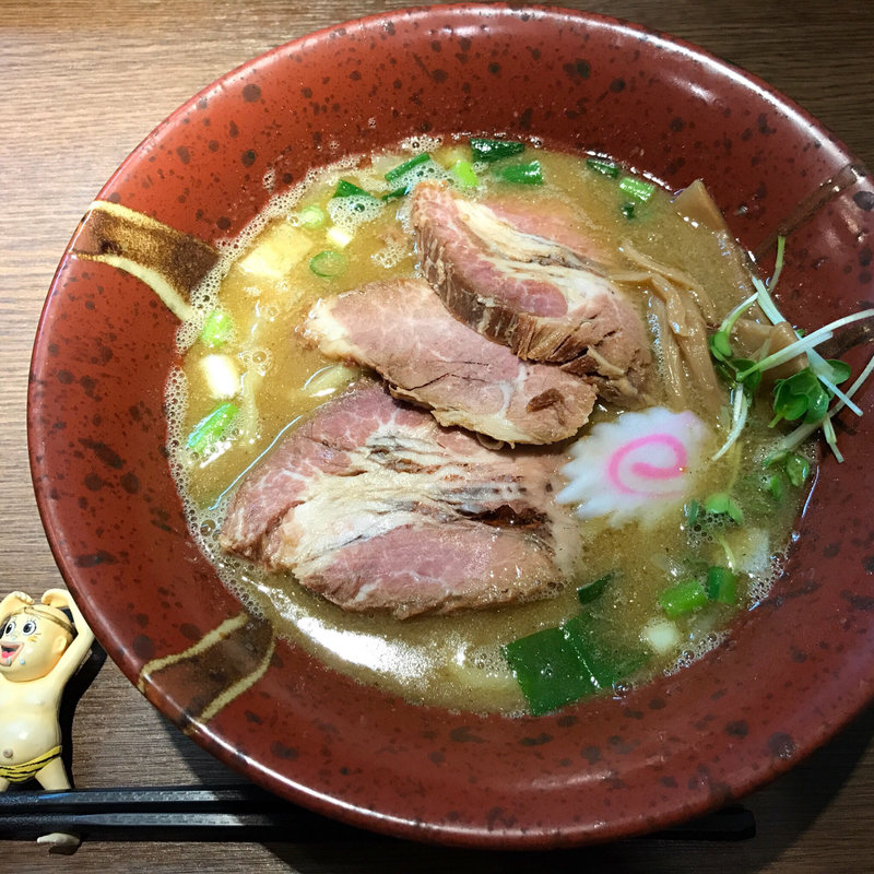 煮干し豚骨そば(中華そば煮干しや )