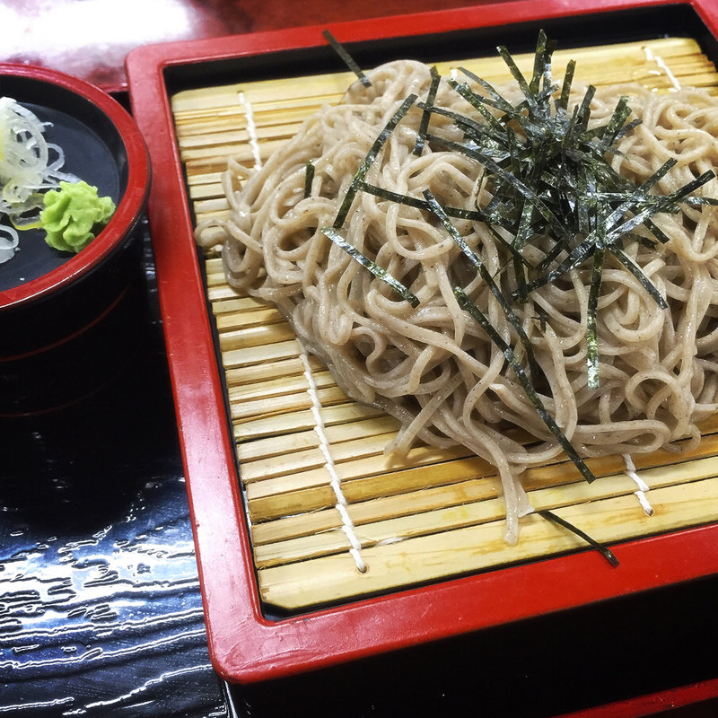 ざるそば(満願の湯)