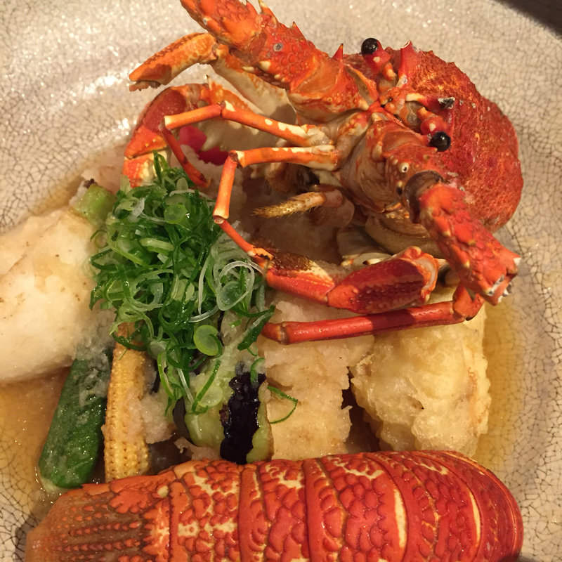 伊勢海老のみぞれ和え(俺の割烹 銀座本店)