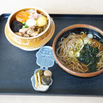 釜めしミニそばセット(おぎのや長野店)