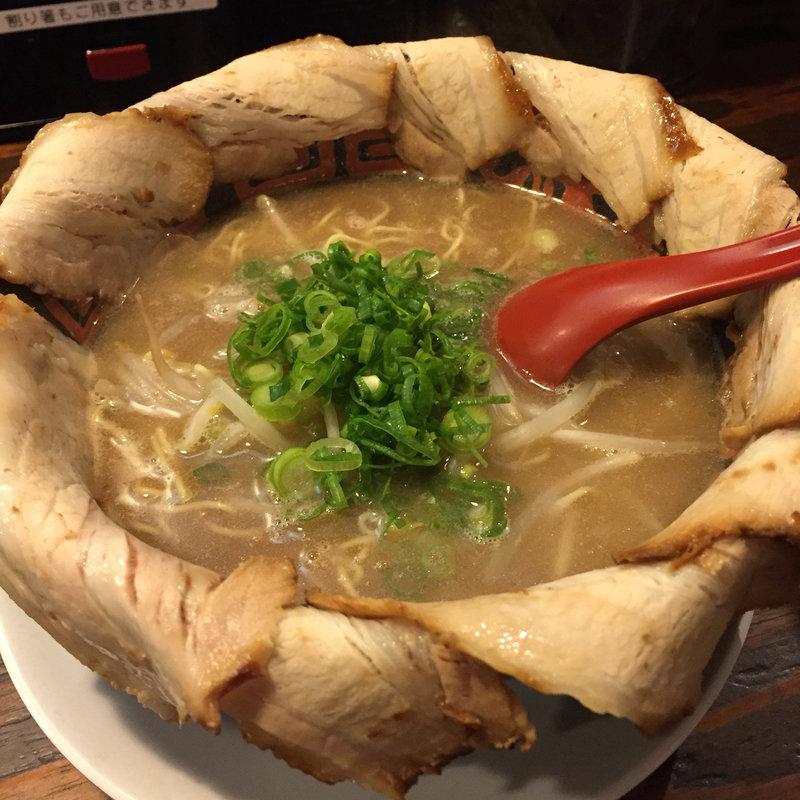 とんこつラーメン（チャーシュー大盛）(希望軒 堺泉北2号八田店)