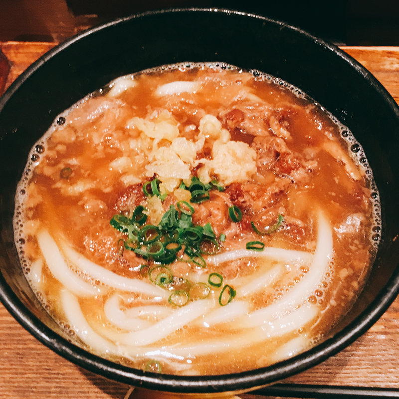 牛すじうどん(うどん屋てんてこ )
