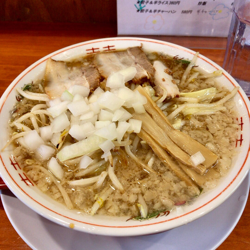 背脂中華野菜(なおじ 吉田店 )