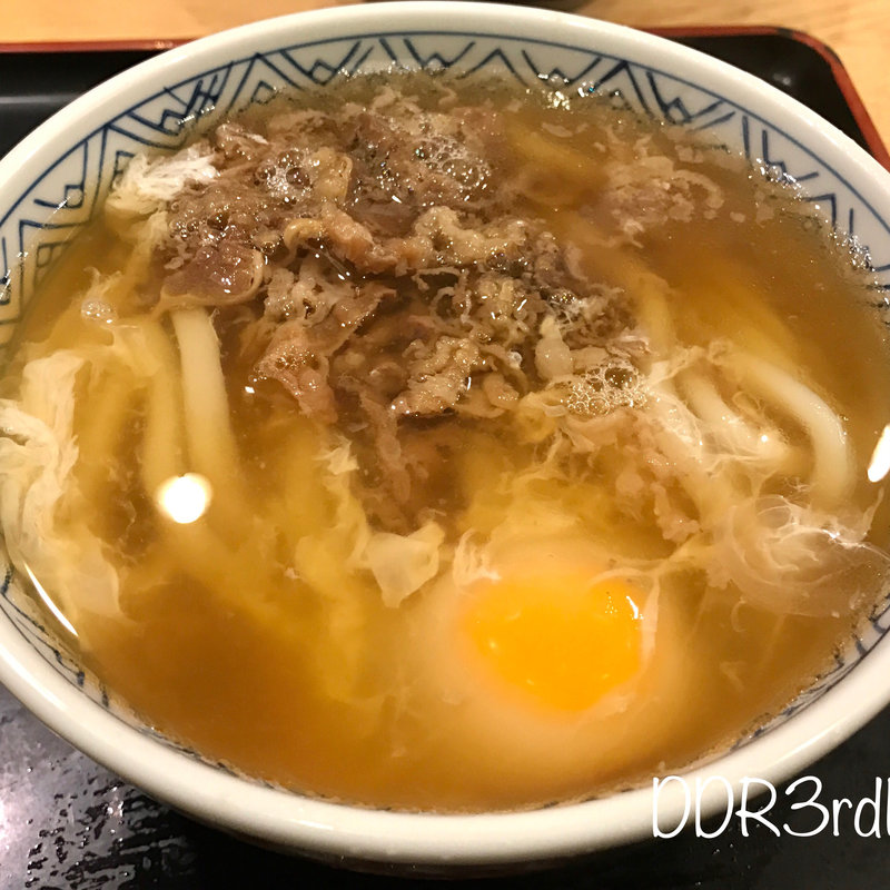 肉玉うどん(どんどん 井筒屋店 )