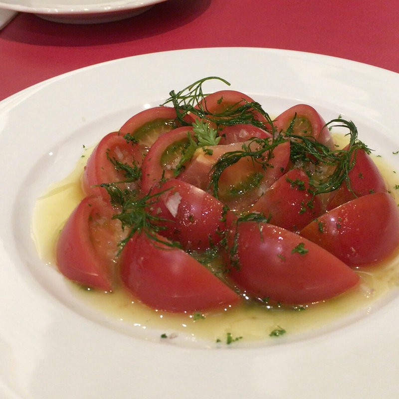 フルーツトマトのサラダ(レストラン 七條 (シチジョウ))