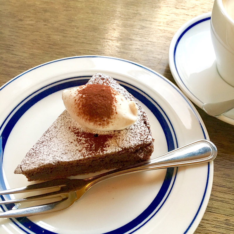 ガトーショコラ(コーヒーハウスニシヤ)