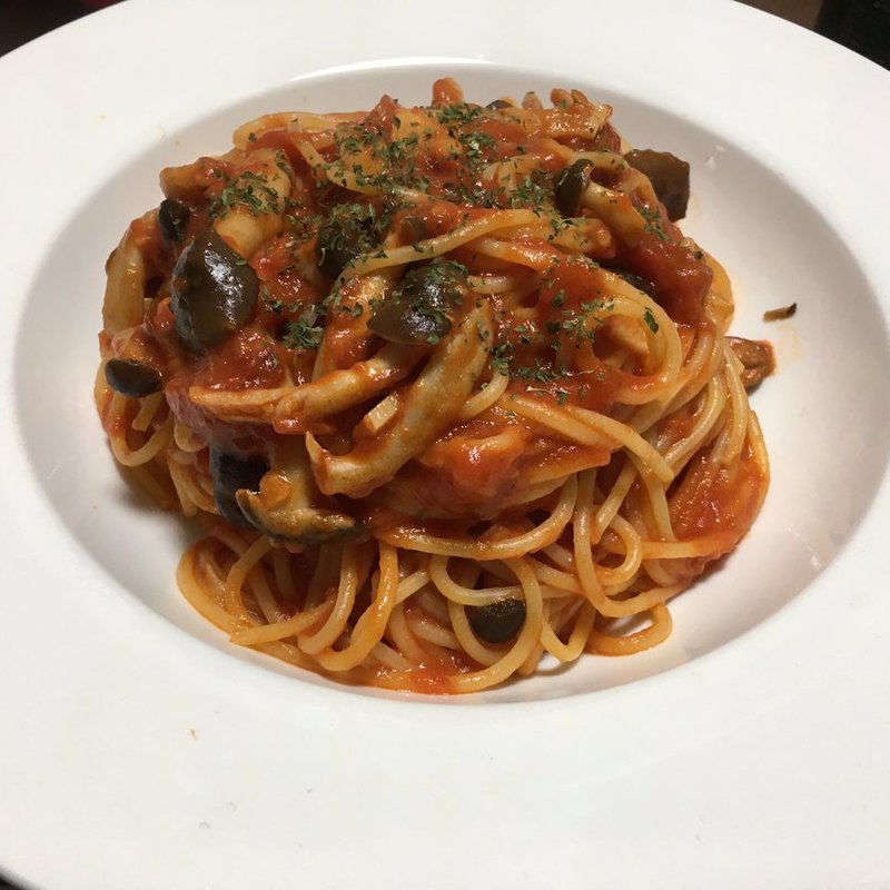 辛さを選べるアラビアータ(ランチパスタの店 チンクワントット (Cinquantotto 58))