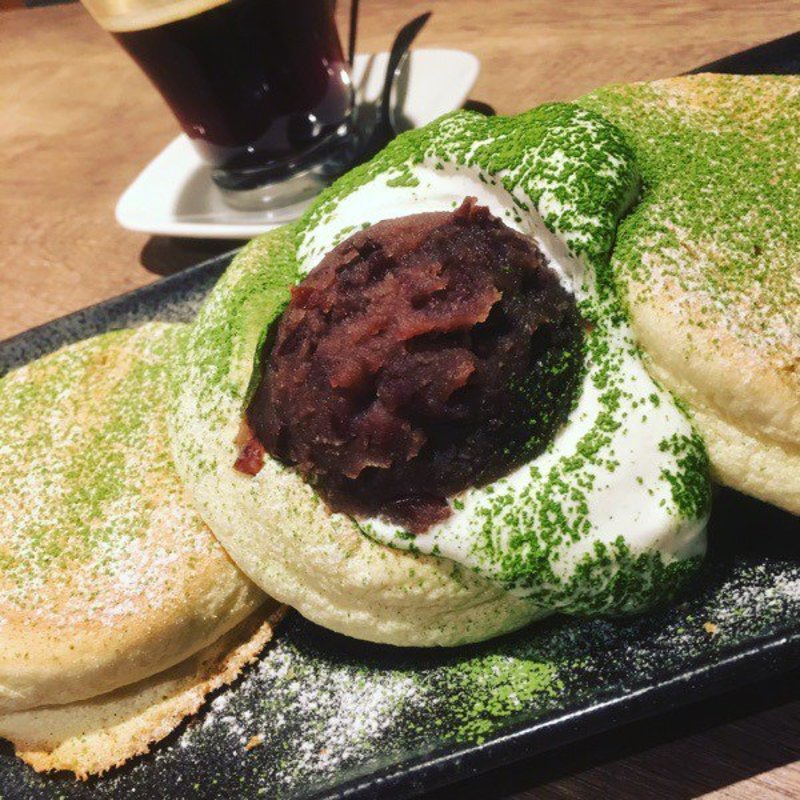 抹茶パンケーキ(Riz Labo Kitchen)