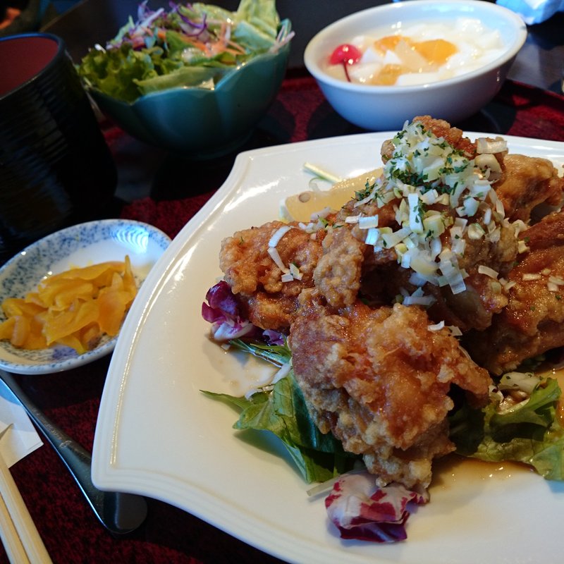 唐揚げ定食(左吉 ひたちなか店 （サキチ）)