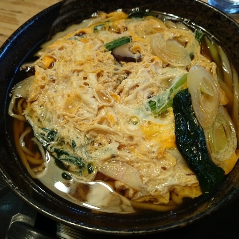 玉子とじ蕎麦(藤ひろ )