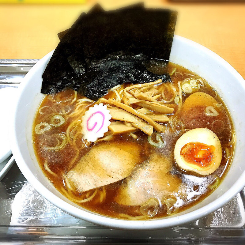味玉付中華そば（小）(醤 )
