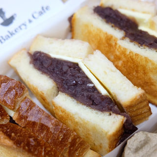 小倉と有塩バターのトーストサンド(俺のベーカリー&カフェ)