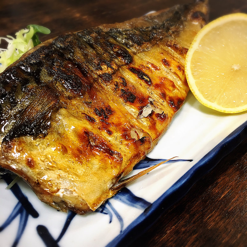 鯖の一枚焼き(真)