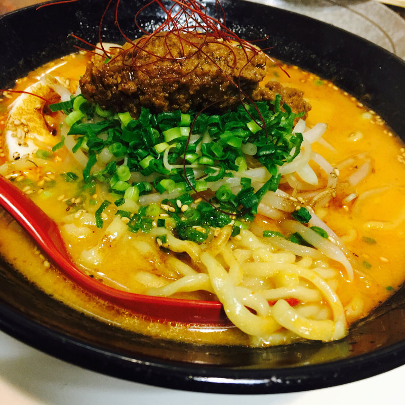 担々麺(麺屋 一矢 (いっし) 中洲本店)