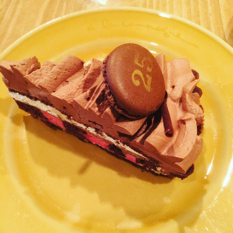 ランチの選べるケーキセット(ア・ラ・カンパーニュ自由が丘店)