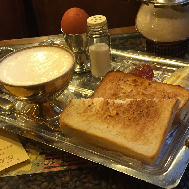 モーニングセット(珈琲亭ルアン)