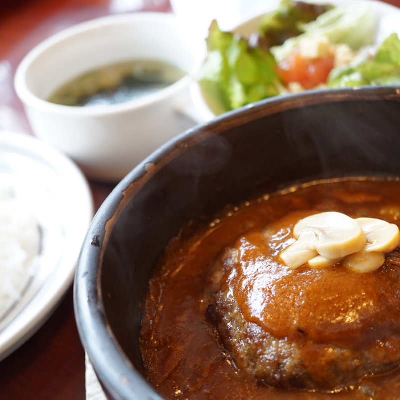 黒毛和牛 デミハンバーグランチ(Kabri （カブリ【旧店名】長春館）)