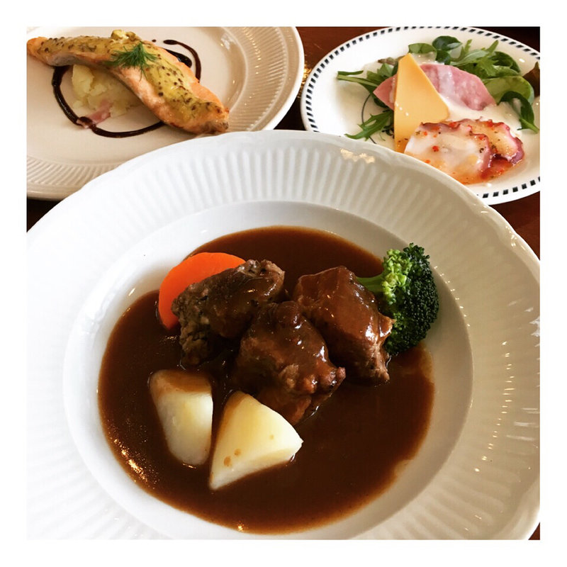 牛肉の一番搾りビール煮込み(丘の上のビアレストラン)