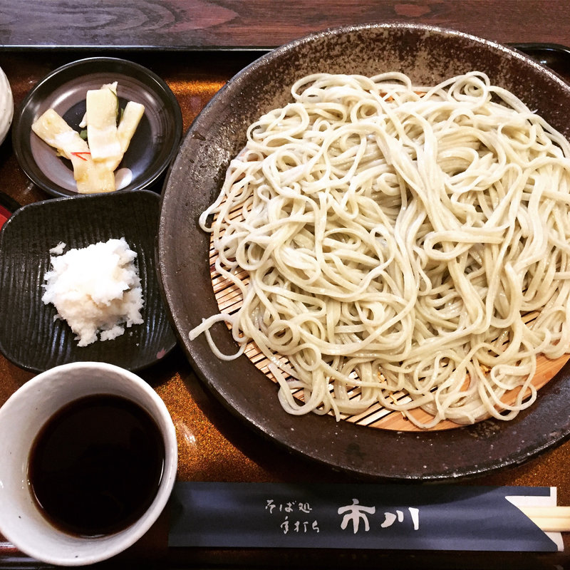 辛味大根そば(そば処　市川 )