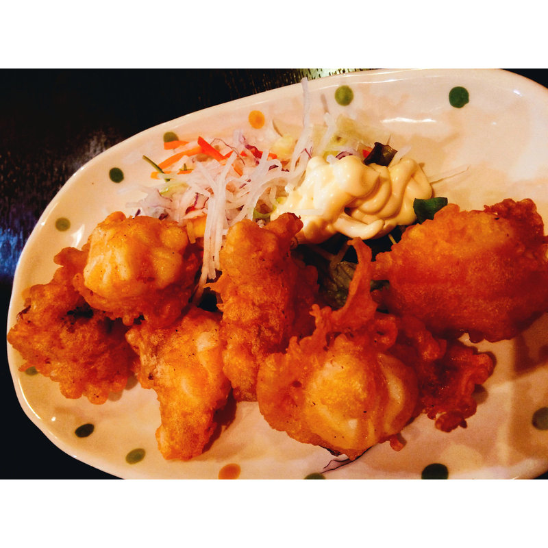 生タコの唐揚げ(歩すし)