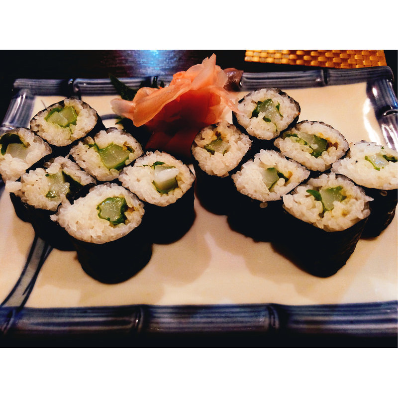 アオリイカの柚子胡椒巻き(歩すし)