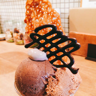 パーラーペンギン堂のパフェ(六鹿)