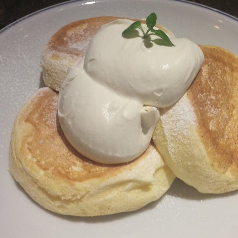 プレーンパンケーキ(ジェイエスパンケーキカフェ 下北沢店 （j.s. pancake cafe）)