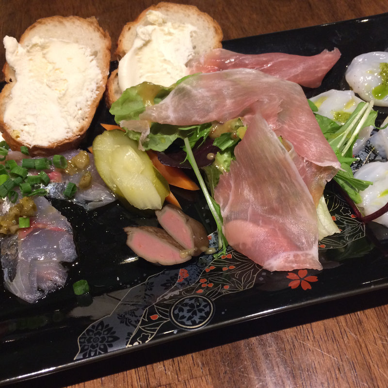 前菜盛り合わせ(カフェイタリアーノラ・ステラ)