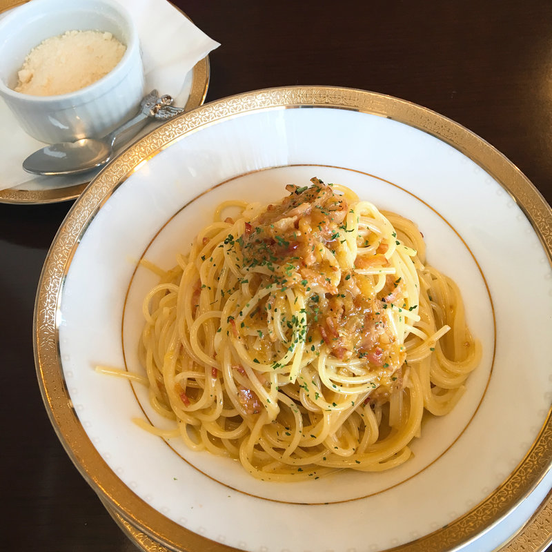 マレア風カルボナーラ（カレー風味）(ラ・マレア1980ダン )