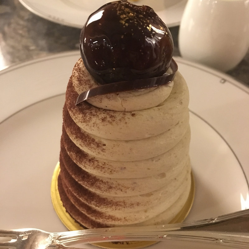 モンブラン(スイスホテル南海大阪 ザラウンジ)