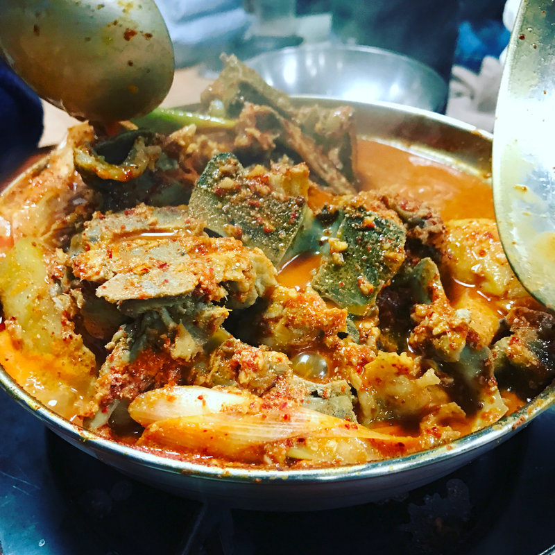 カムジャタン(韓国伝統料理 松屋)