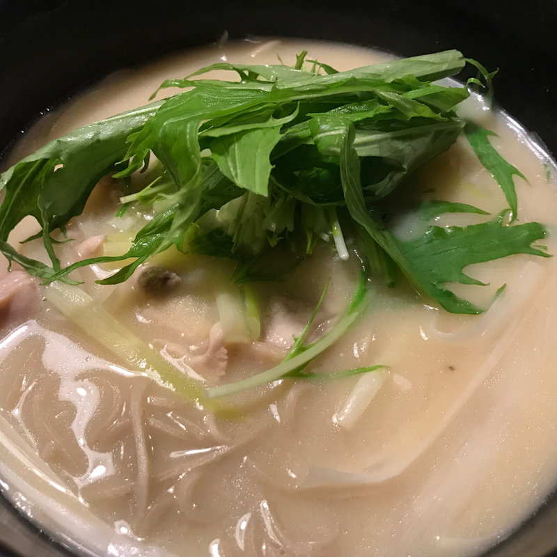 京・白味噌そば(本家田毎)