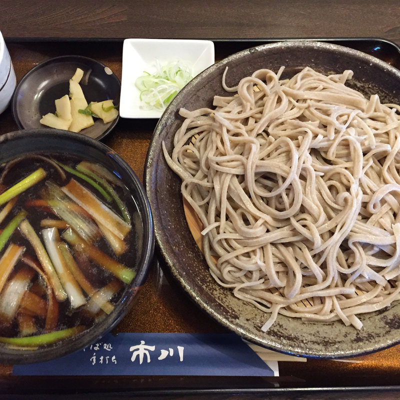 鴨つけそば(そば処　市川 )