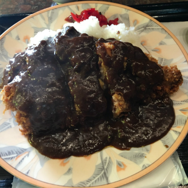 マグロカツカレー(すし食堂おはん)