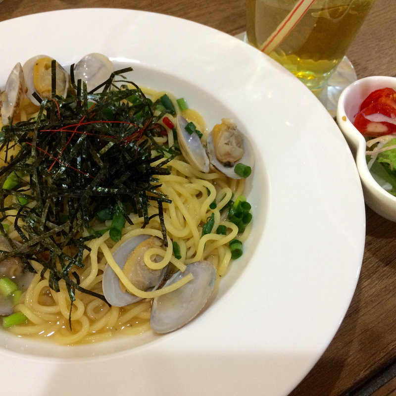 和風ボンゴレパスタ(cafe koume)